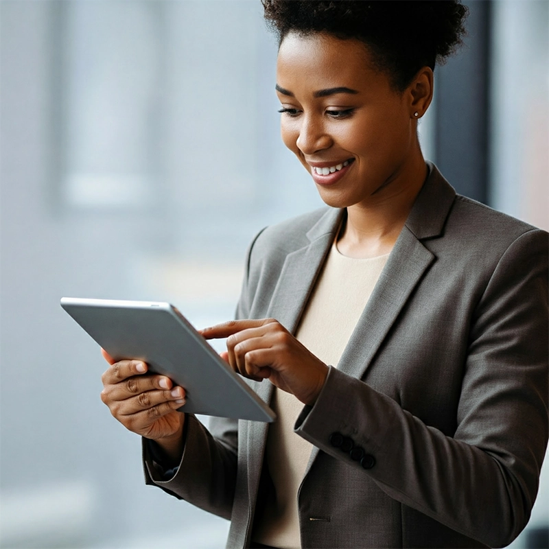 Internal sales rep portal